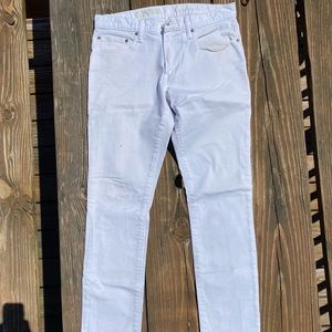 Mens Gap Jeans. 31 by 30. Skinny fit. White